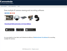 Tablet Screenshot of camnebula.com